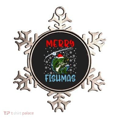 Merry Fishmas Christmas Fishing Holiday Gift Ornament