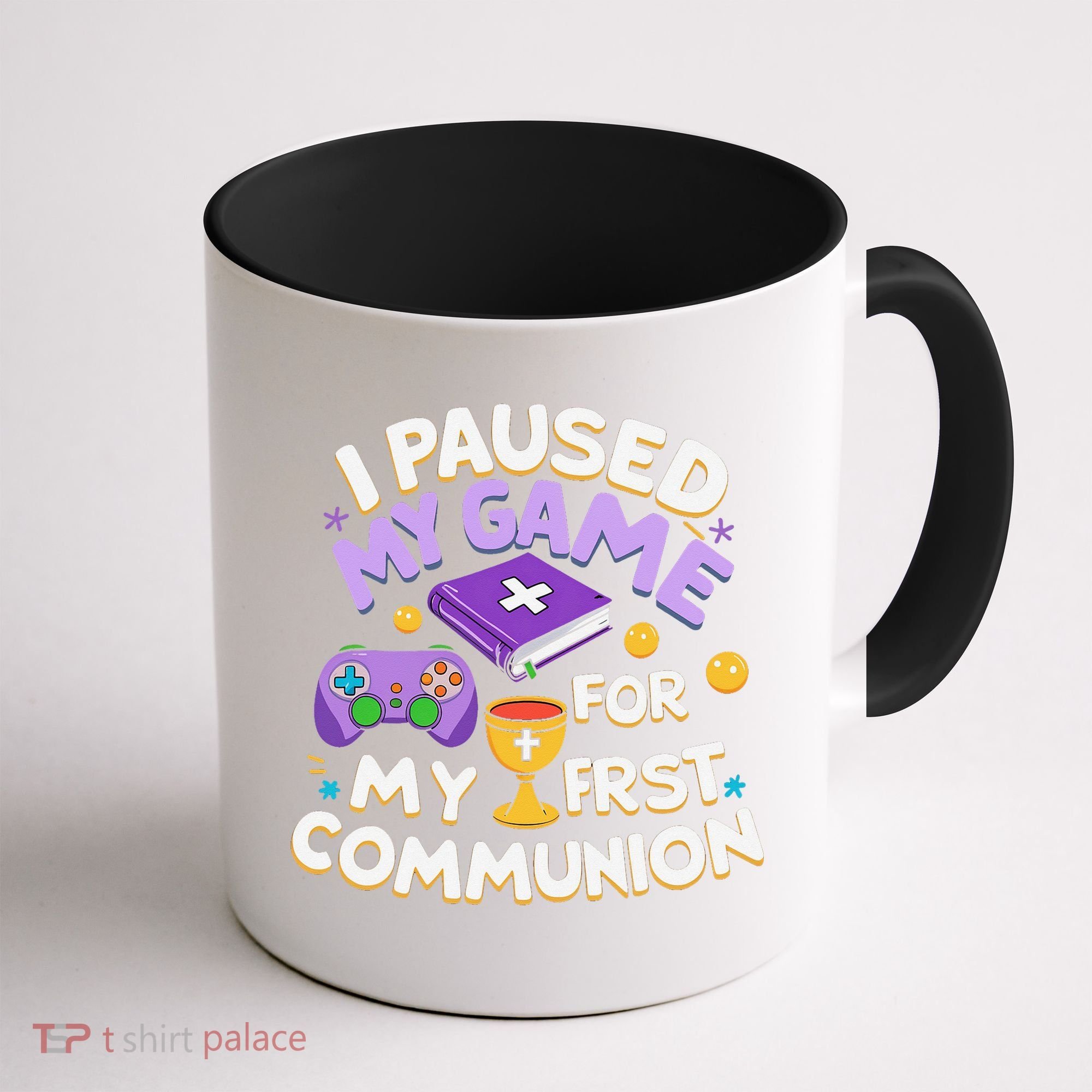My First Communion Video Game Controller Coffee Mug