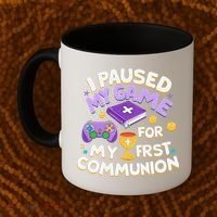 My First Communion Video Game Controller Coffee Mug thumb 2