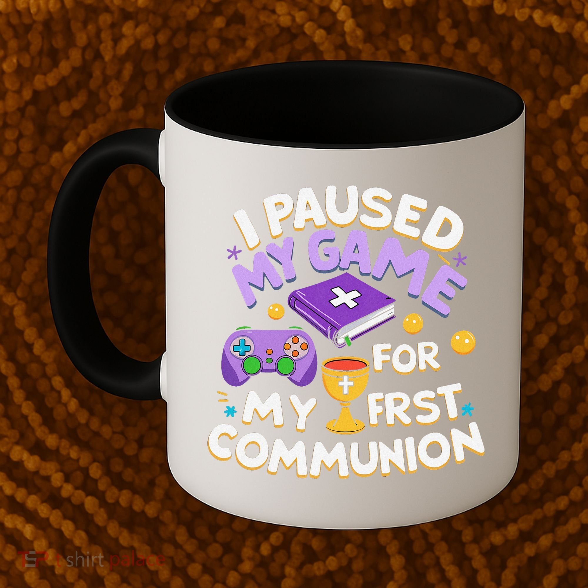My First Communion Video Game Controller Coffee Mug