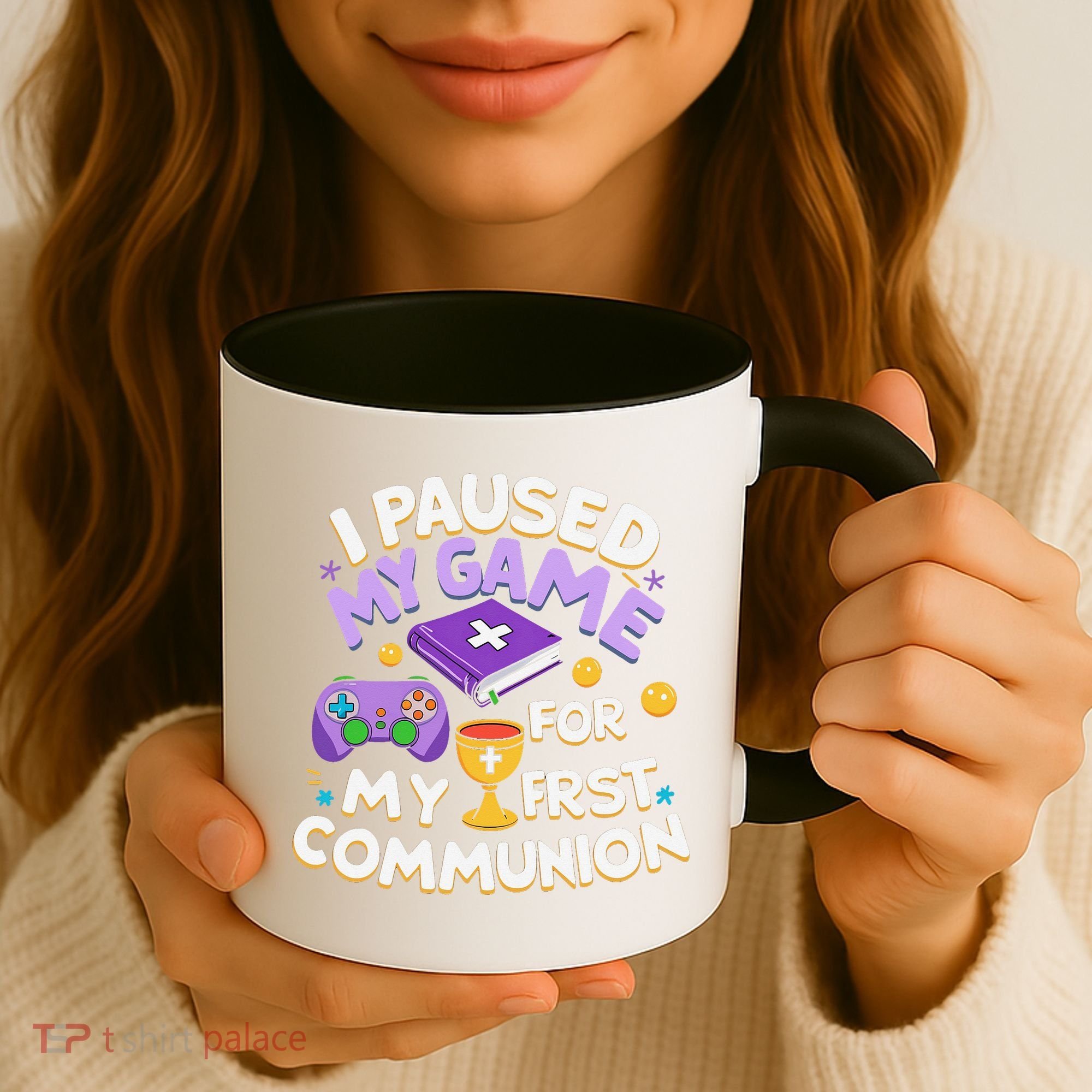 My First Communion Video Game Controller Coffee Mug