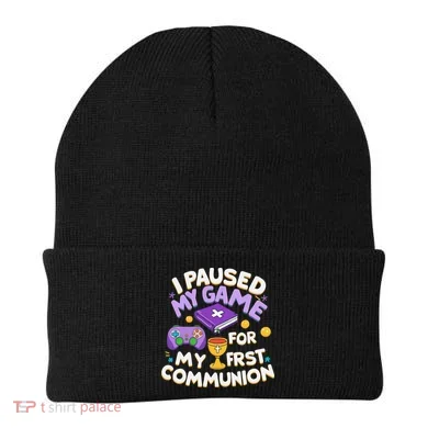 My First Communion Video Game Controller Beanie