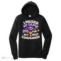 My First Communion Video Game Controller Women's Hoodie thumb 0