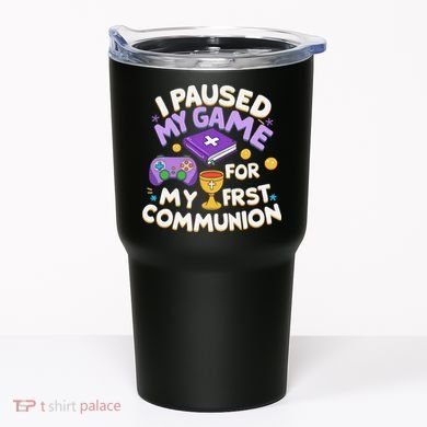 My First Communion Video Game Controller Tumbler
