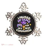 My First Communion Video Game Controller Ornament thumb 0