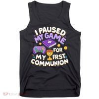 My First Communion Video Game Controller Tank Top thumb 0