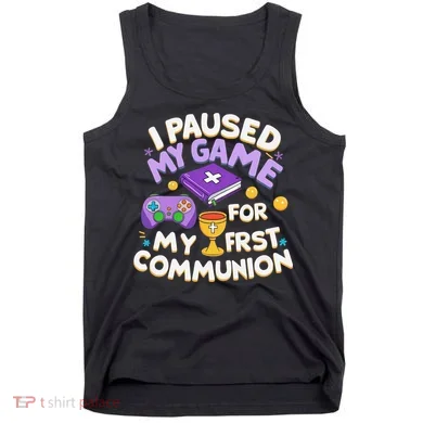 My First Communion Video Game Controller Tank Top