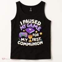 My First Communion Video Game Controller Tank Top thumb 2