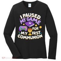 My First Communion Video Game Controller Women's Long Sleeve Shirt thumb 0