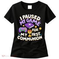 My First Communion Video Game Controller Women's T-Shirt thumb 0