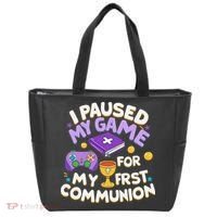 My First Communion Video Game Controller Tote Bag thumb 0