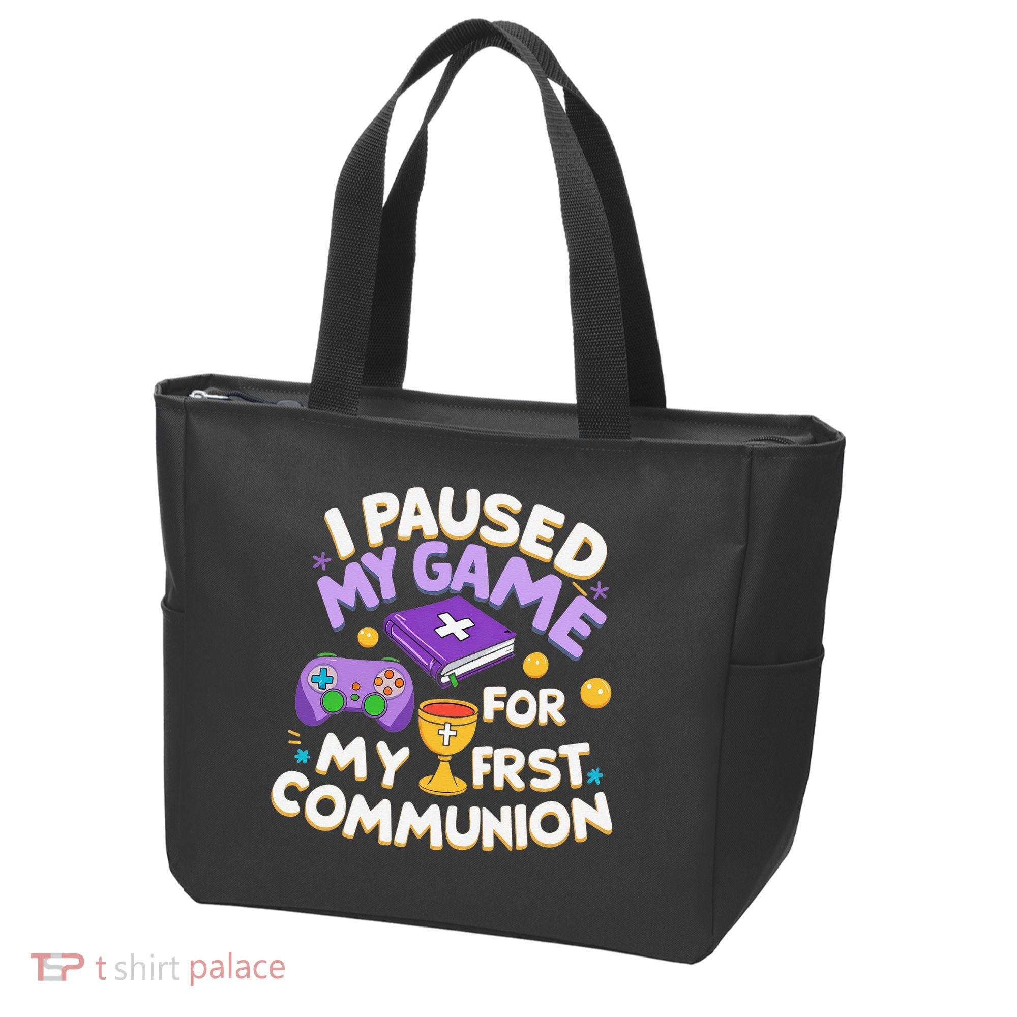My First Communion Video Game Controller Tote Bag
