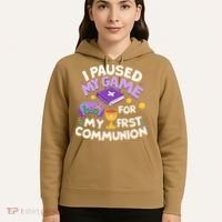My First Communion Video Game Controller Hoodie thumb 5