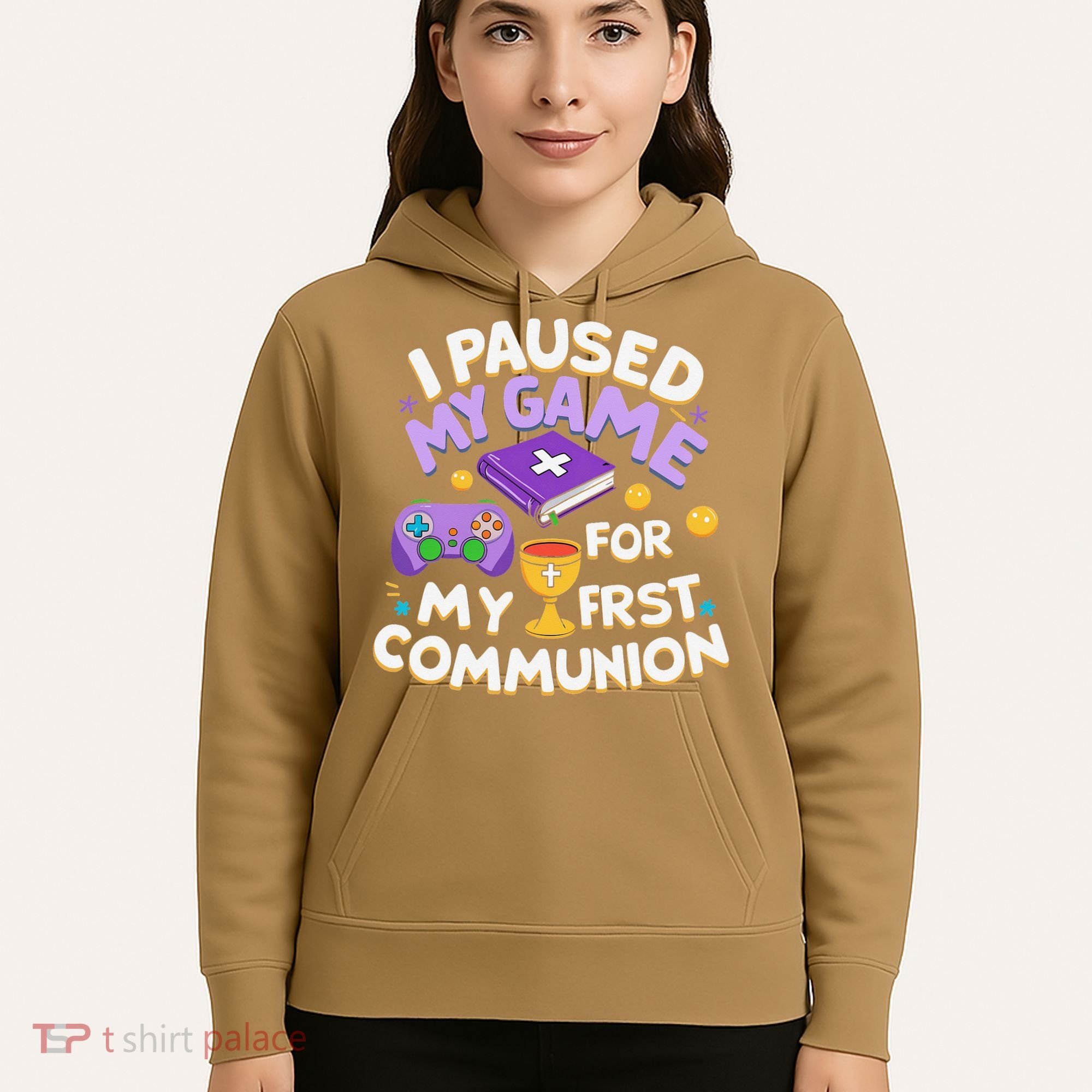 My First Communion Video Game Controller Hoodie