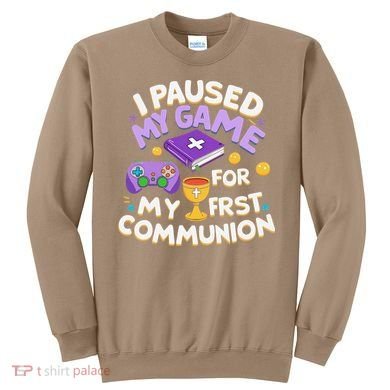 My First Communion Video Game Controller Sweatshirt