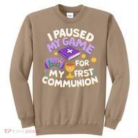 My First Communion Video Game Controller Sweatshirt thumb 0