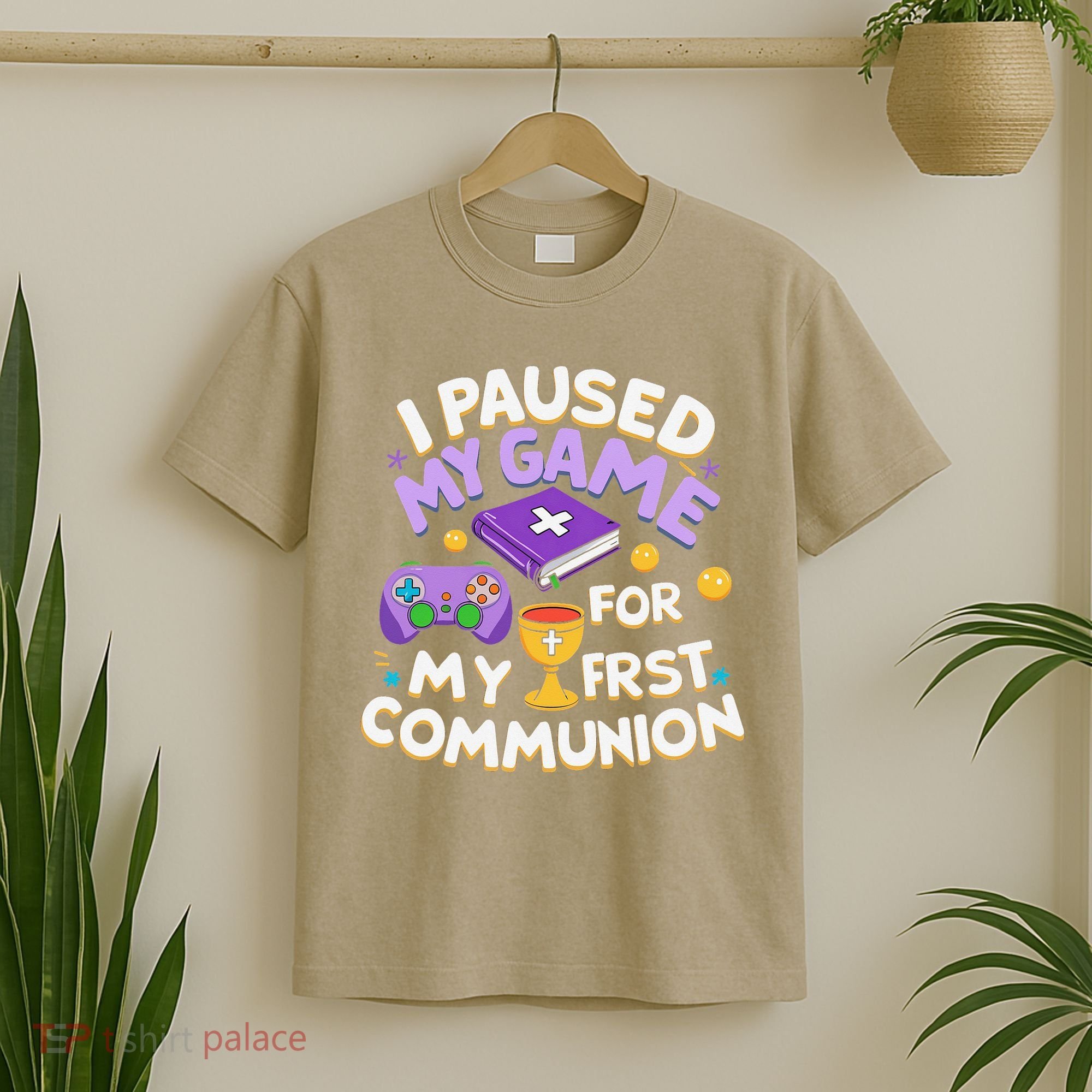 My First Communion Video Game Controller T-Shirt