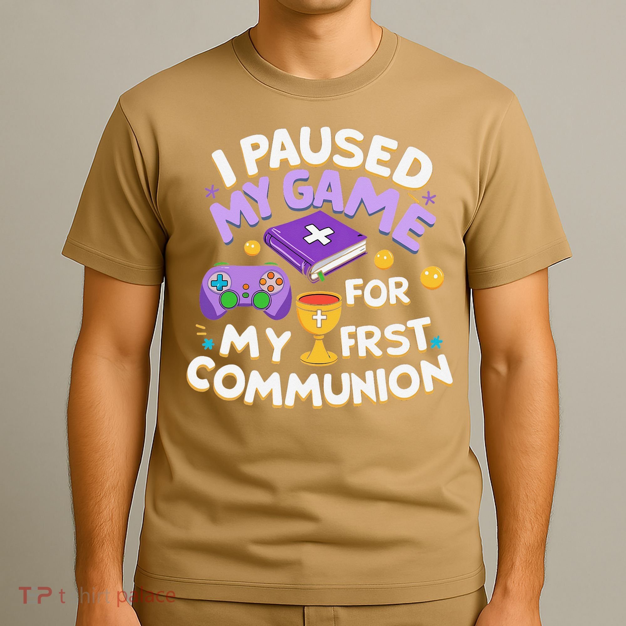My First Communion Video Game Controller T-Shirt