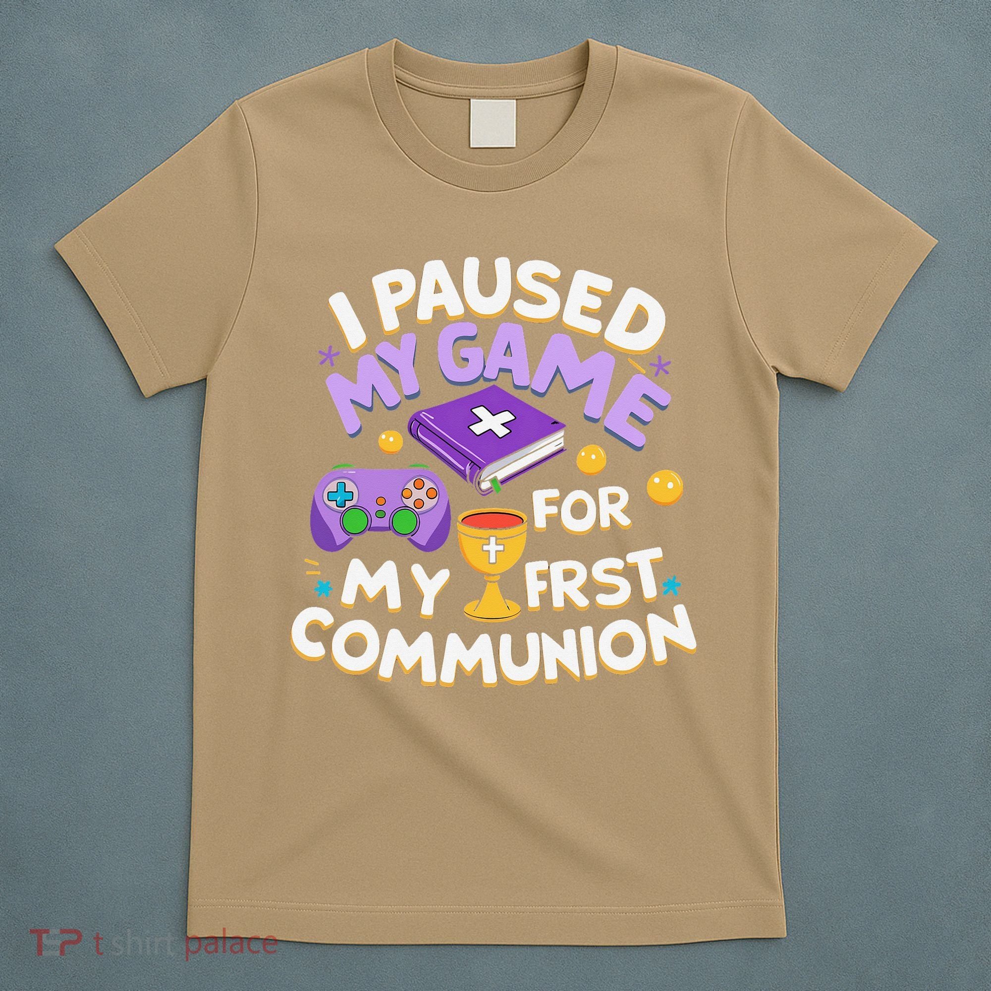 My First Communion Video Game Controller T-Shirt