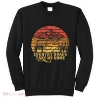 Music Fans Country Roads Take Me Home Sweatshirt thumb 0