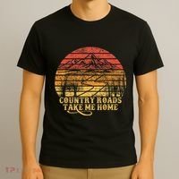 Music Fans Country Roads Take Me Home T-Shirt thumb 3