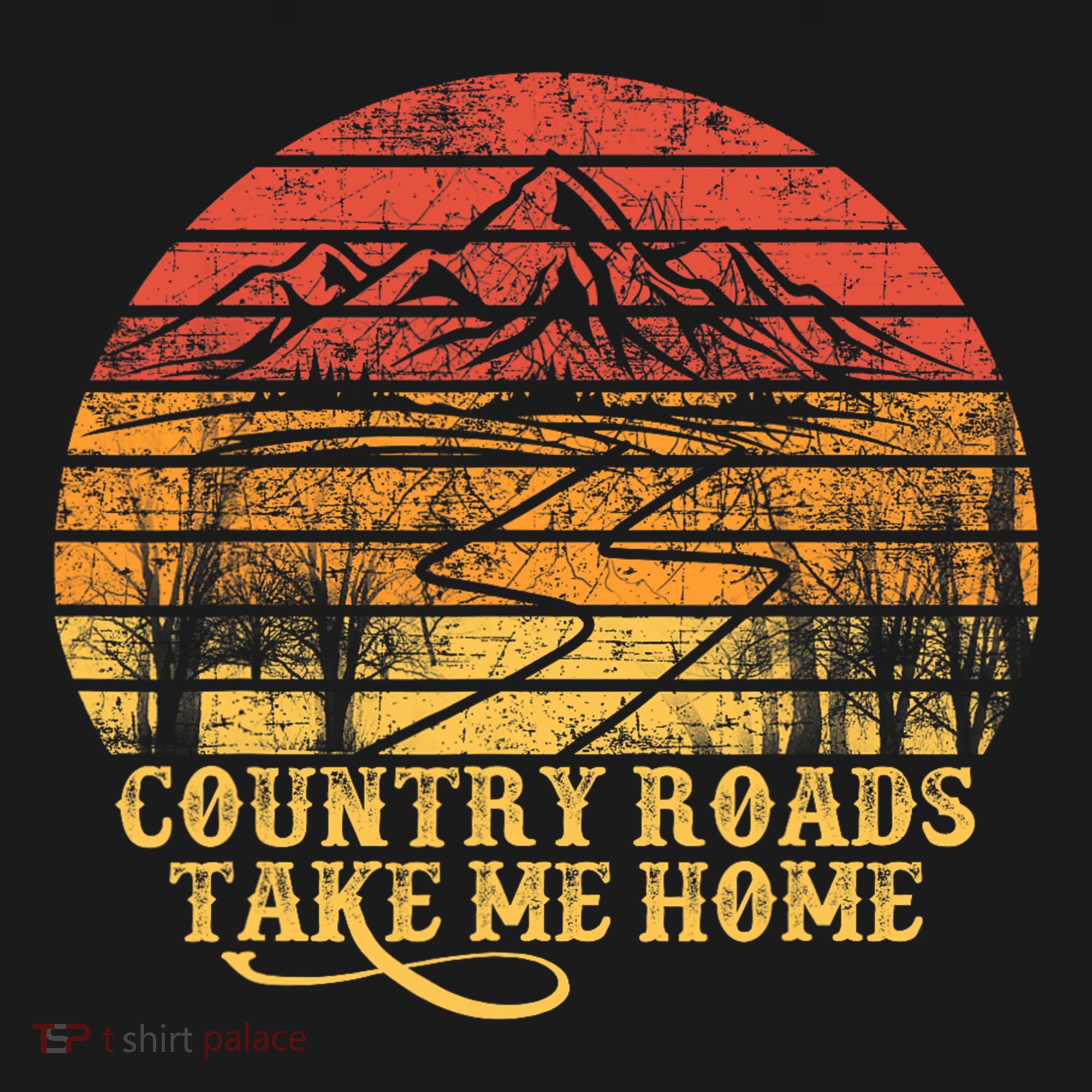 Music Fans Country Roads Take Me Home Mousepad