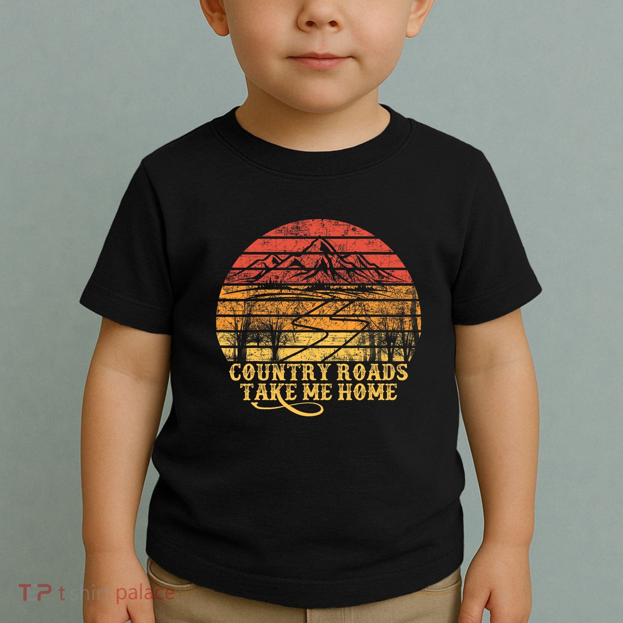 Music Fans Country Roads Take Me Home Toddler T-Shirt