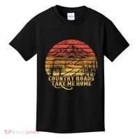 Music Fans Country Roads Take Me Home Kids T-Shirt thumb 0