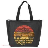 Music Fans Country Roads Take Me Home Tote Bag thumb 0