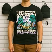 Mountains Fall Creek Falls Tennessee Camping T-Shirt thumb 6