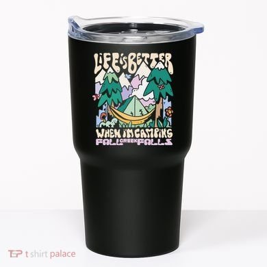 Mountains Fall Creek Falls Tennessee Camping Tumbler