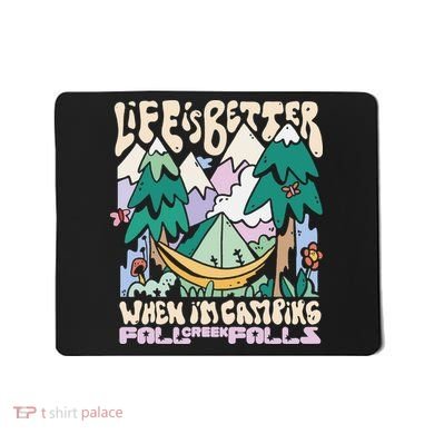 Mountains Fall Creek Falls Tennessee Camping Mousepad
