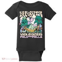 Mountains Fall Creek Falls Tennessee Camping Baby Bodysuit thumb 0