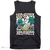 Mountains Fall Creek Falls Tennessee Camping Tank Top thumb 0