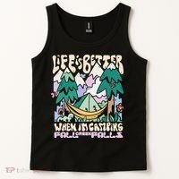 Mountains Fall Creek Falls Tennessee Camping Tank Top thumb 2