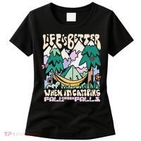 Mountains Fall Creek Falls Tennessee Camping Women's T-Shirt thumb 0