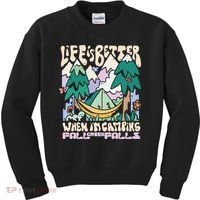 Mountains Fall Creek Falls Tennessee Camping Kids Sweatshirt thumb 0