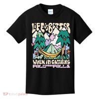 Mountains Fall Creek Falls Tennessee Camping Kids T-Shirt thumb 0