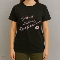 Music Festival Clothing Women Jesus Was A Carpenter T-Shirt thumb 4