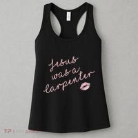 Music Festival Clothing Women Jesus Was A Carpenter Women's Tank Top thumb 3
