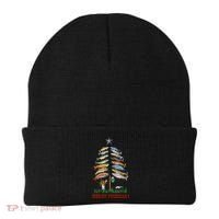 Merry Fishmas Christmas Fish Tree Meaningful Gift Beanie thumb 0