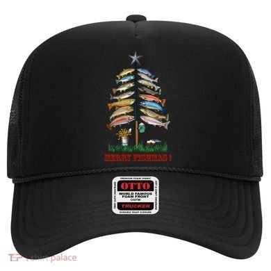 Merry Fishmas Christmas Fish Tree Meaningful Gift Hat