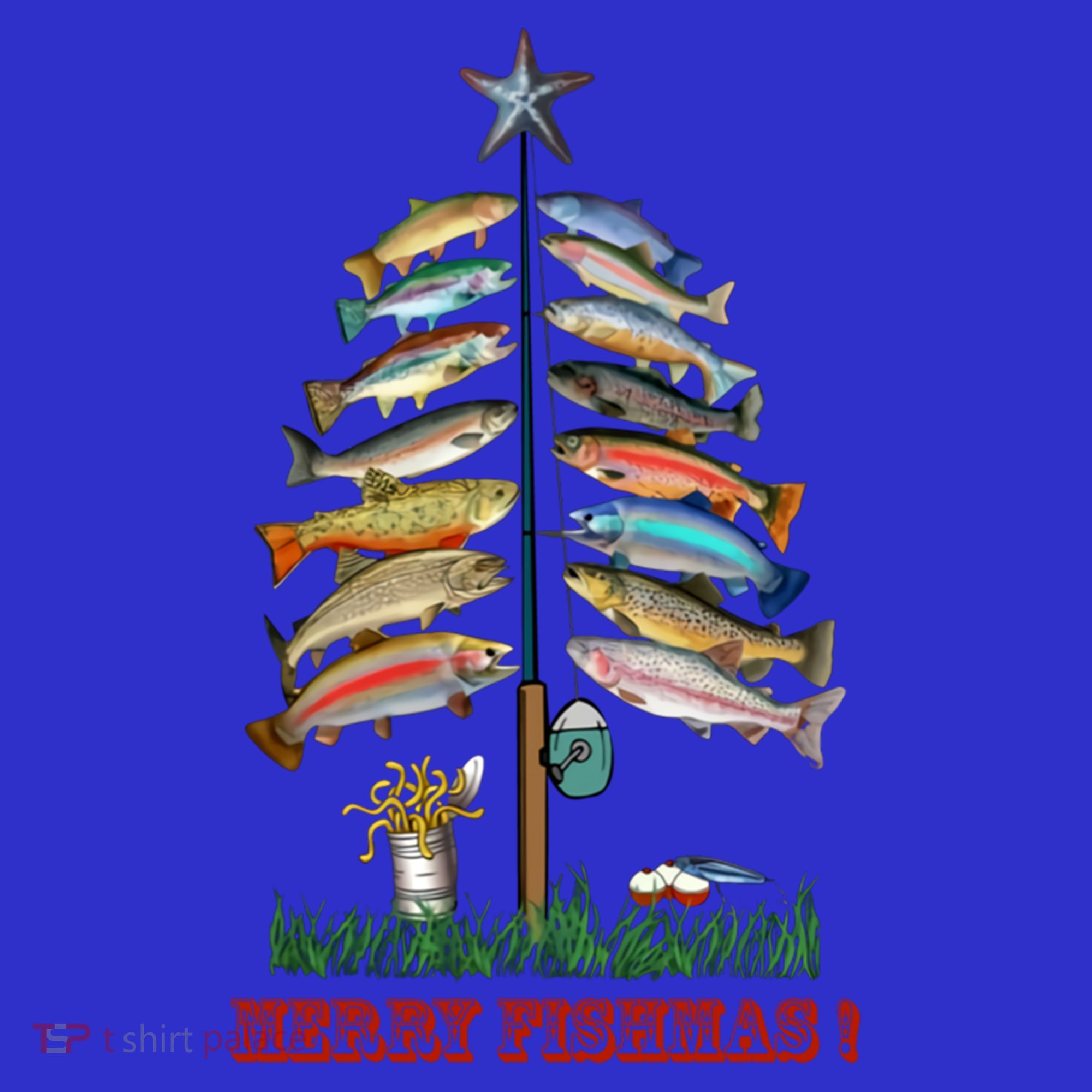 Merry Fishmas Christmas Fish Tree Meaningful Gift Sweatshirt