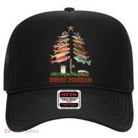 Merry Fishmas Christmas Fish Tree Gift Hat thumb 0