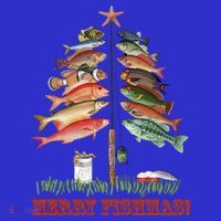 Merry Fishmas Christmas Fish Tree Gift Hoodie thumb 7