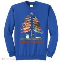Merry Fishmas Christmas Fish Tree Gift Sweatshirt thumb 0