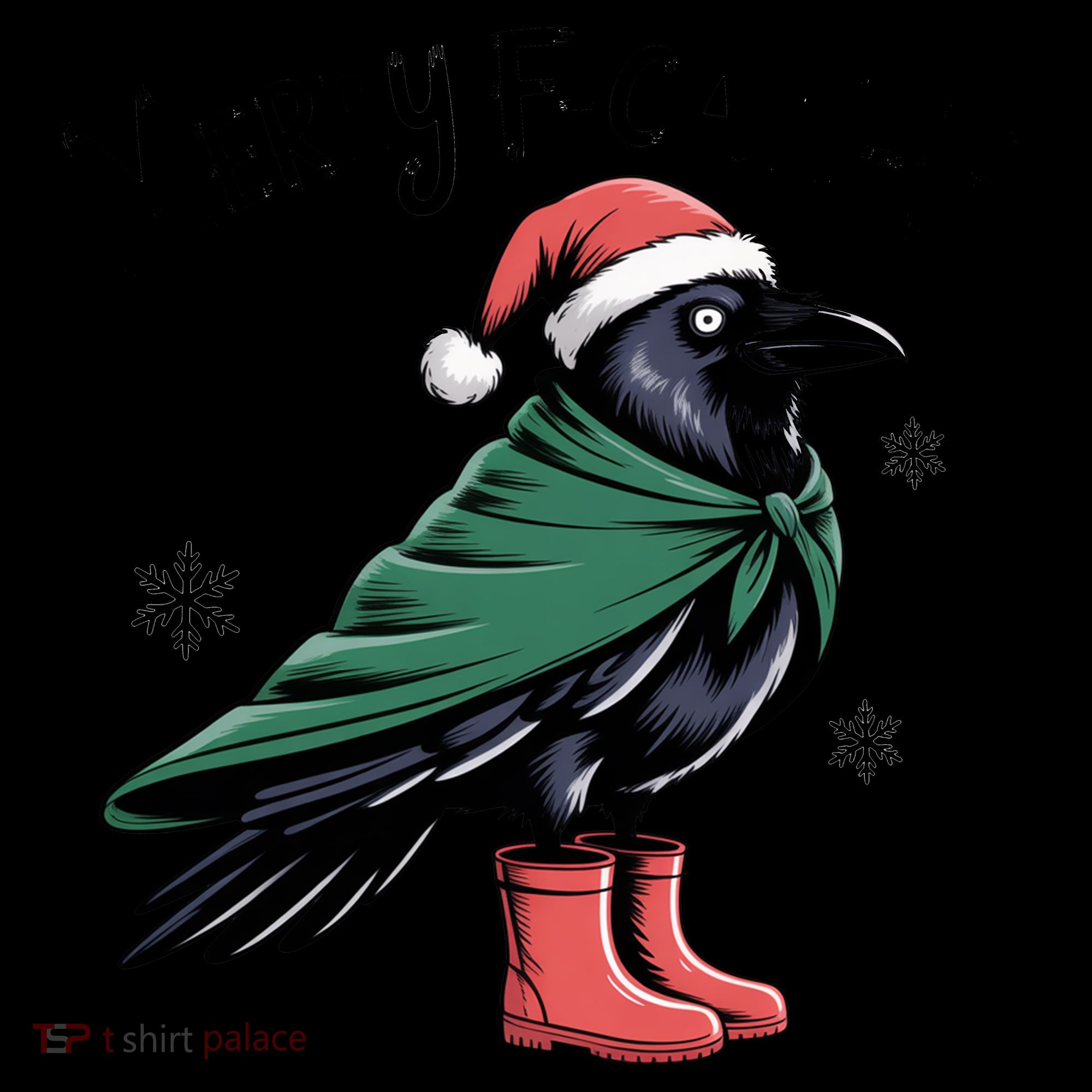 Merry F-Caw-F Christmas! Coffee Mug