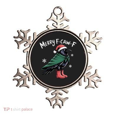 Merry F-Caw-F Christmas! Ornament