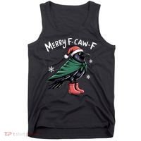 Merry F-Caw-F Christmas! Tank Top thumb 0