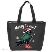Merry F-Caw-F Christmas! Tote Bag thumb 0